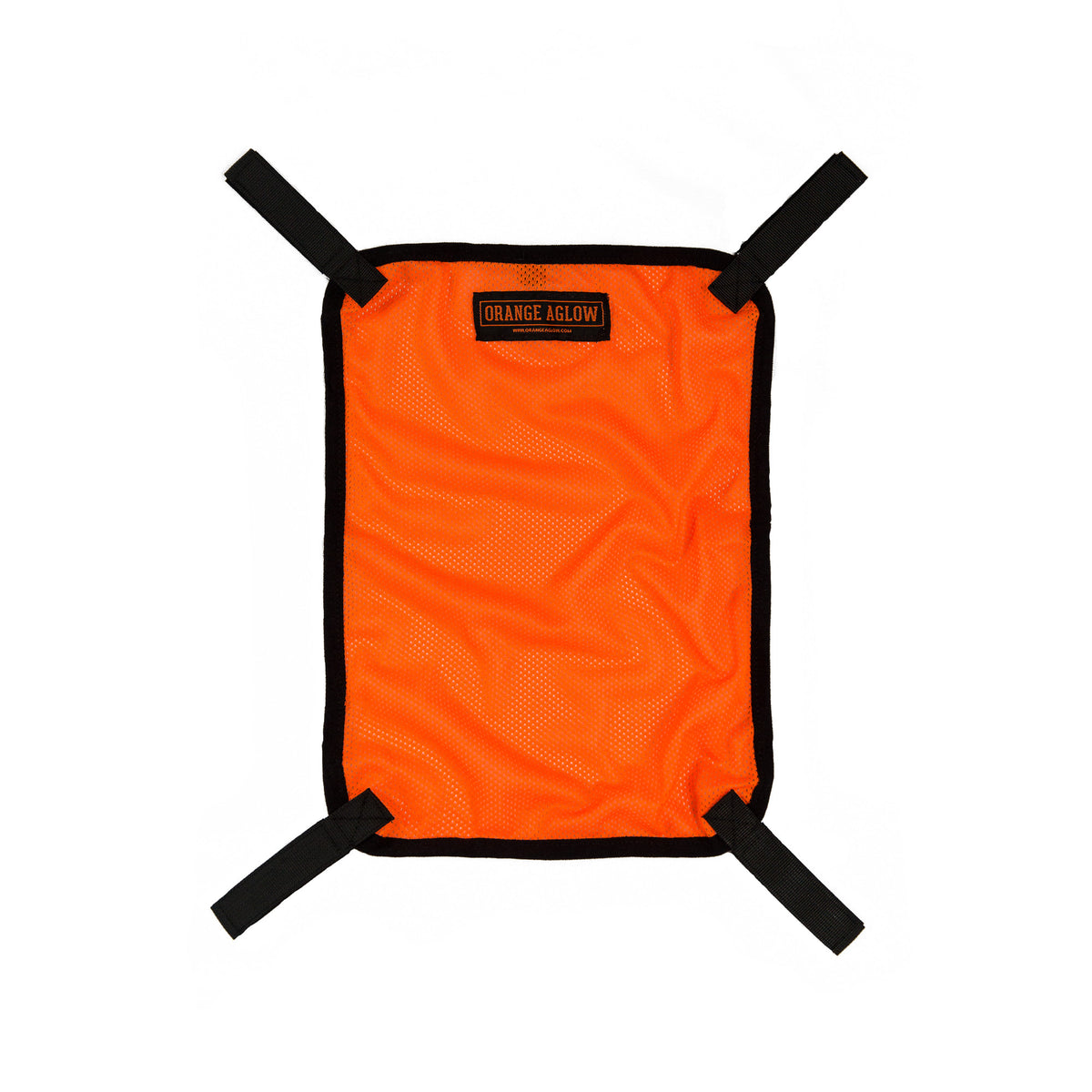Orange Aglow Blaze Orange Safety Panel
